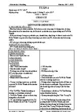 Giáo án điện tử Lớp 4 - Tuần 4 - Năm học 2017-2018 - Lò Văn Hóa